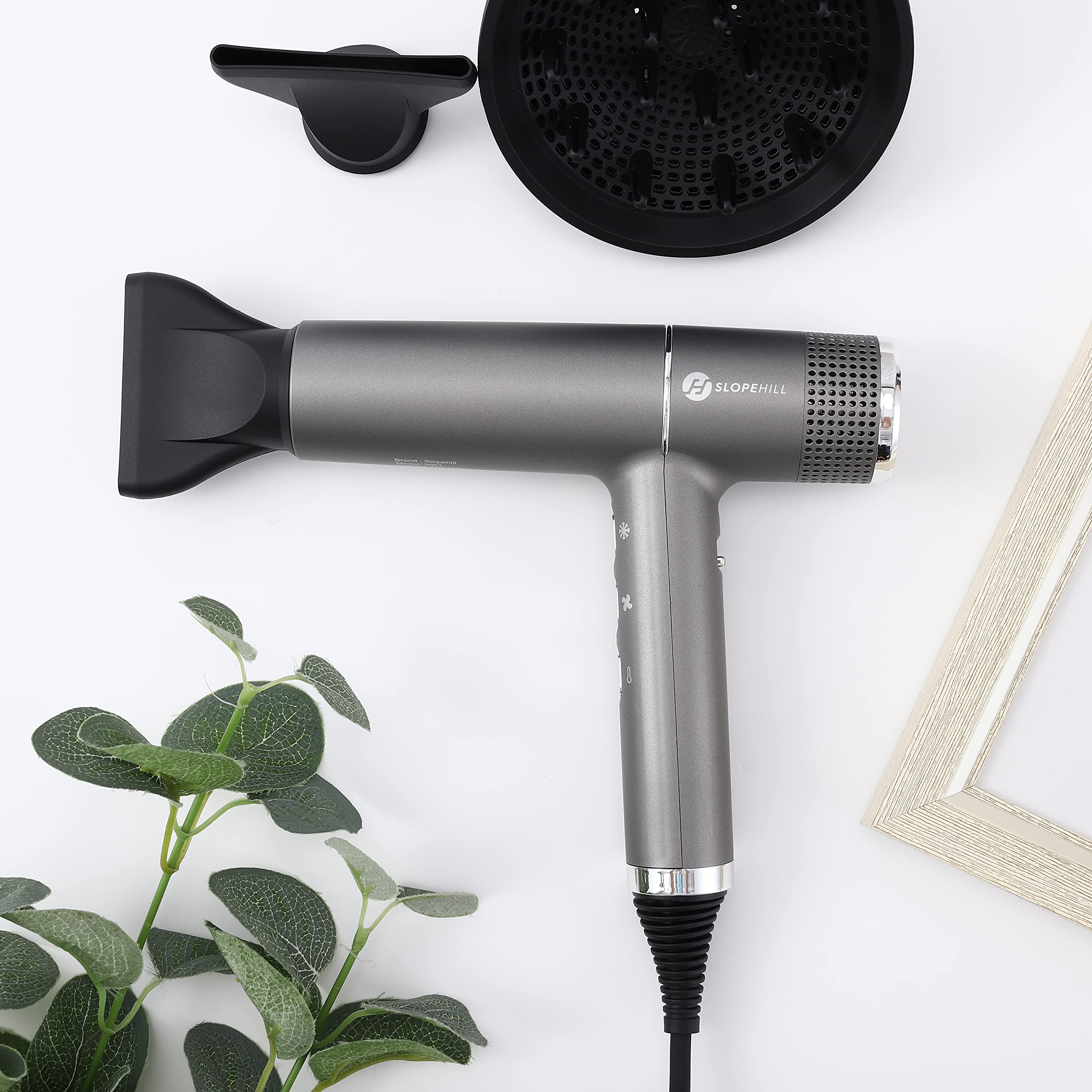 slopehill hair dryer in a bathroom styling scene for quick professional results