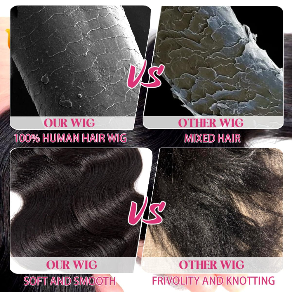 Smabuity transparent 13x6 lace detail showing scalp simulation and parting versatility