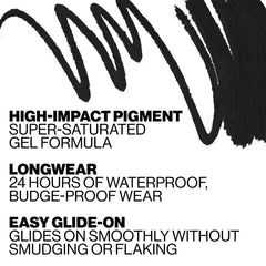 Smashbox gel liner close-up tip showing creamy texture for smooth application