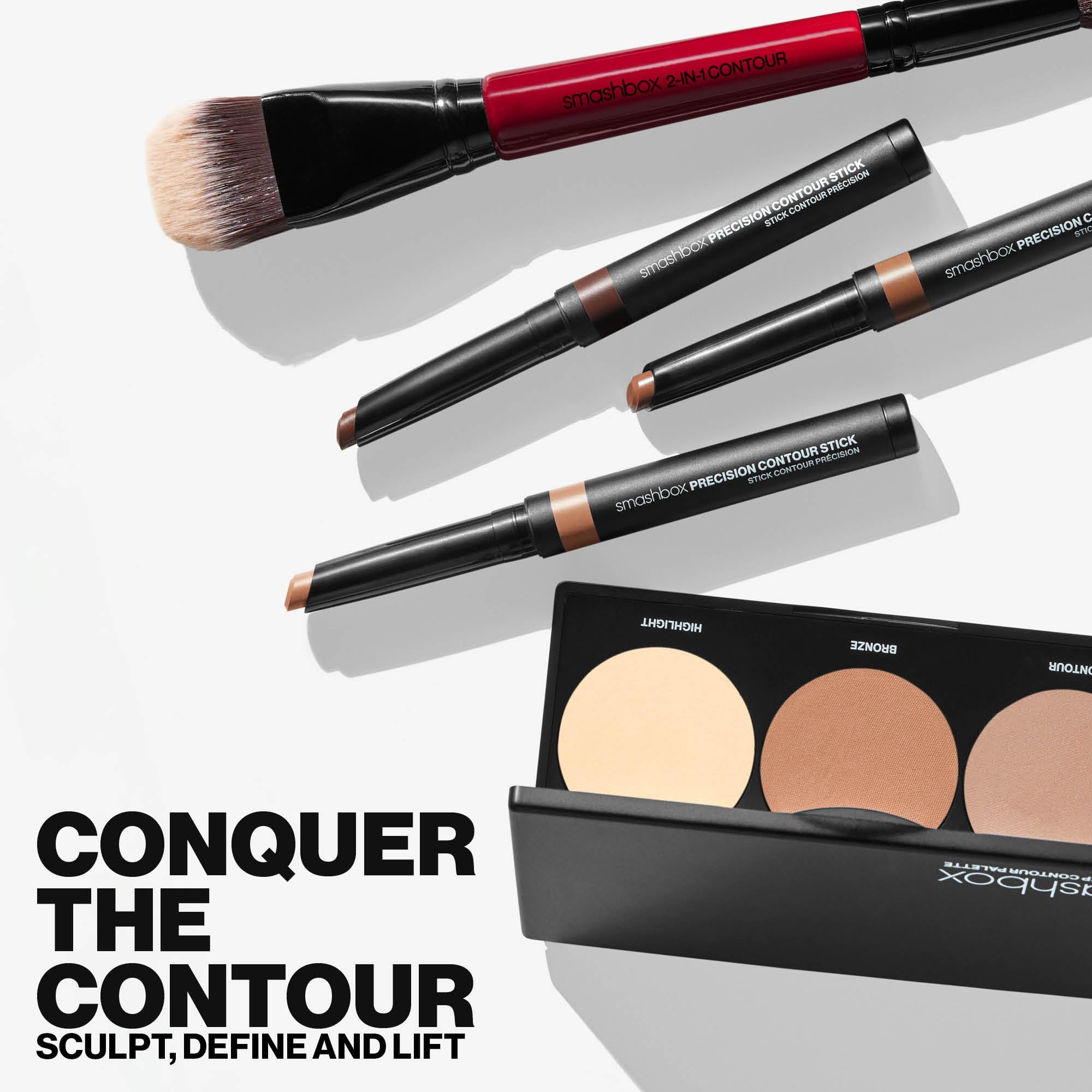 Smashbox packaging label close-up showing shade info and vegan claim