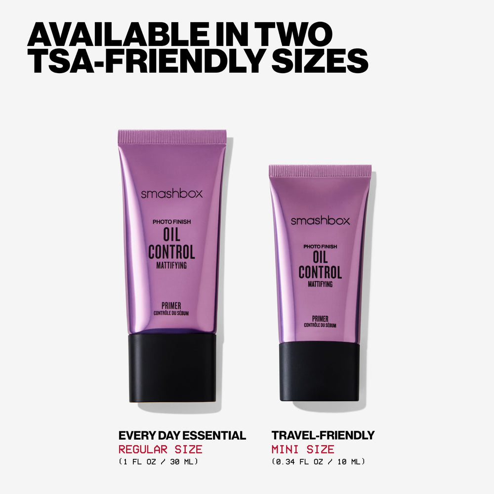 Smashbox label detail displaying active ingredients and claims