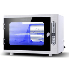 Smiledt front view closed door showing compact sterilizer and countertop fit