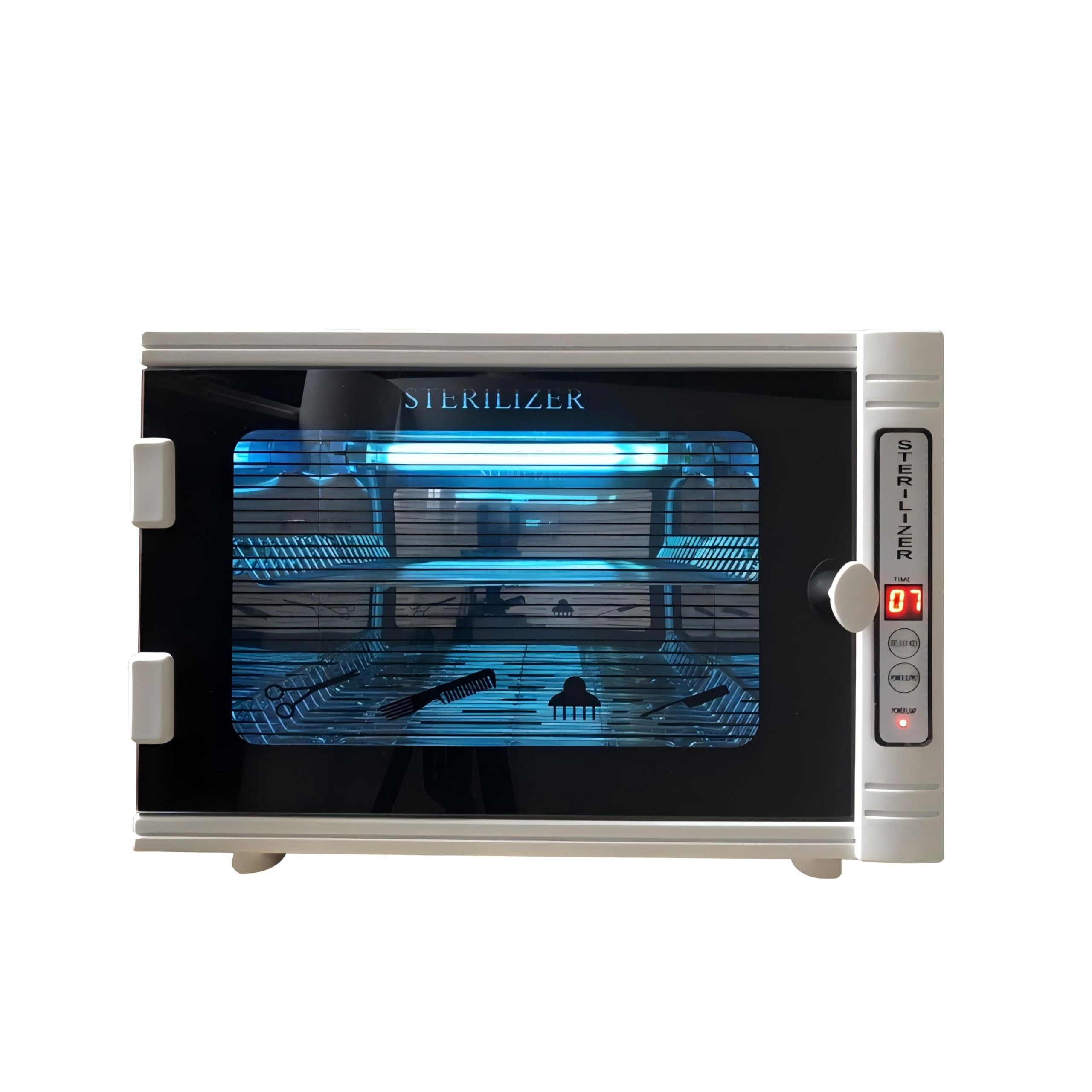 Smiledt reflective stainless steel chamber interior for even lighting exposure