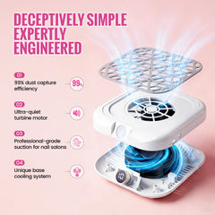 Smofrees stack of 30 disposable filters showing easy replacement benefit