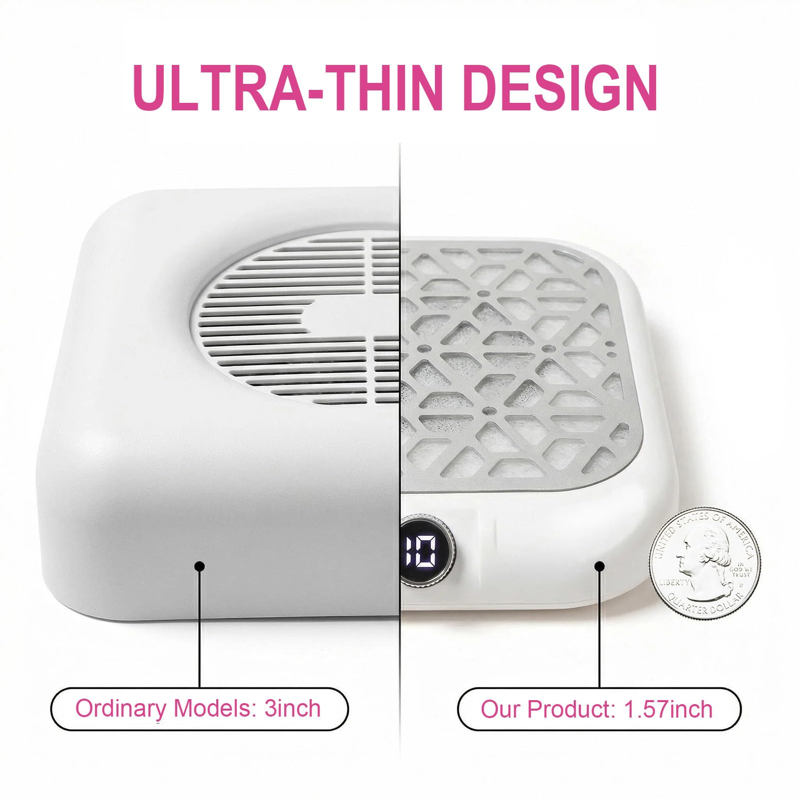 Smofrees side vents close-up highlighting bottom cooling and safe runtime