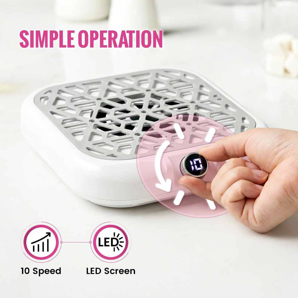 Smofrees held in hand illustrating compact size and easy portability