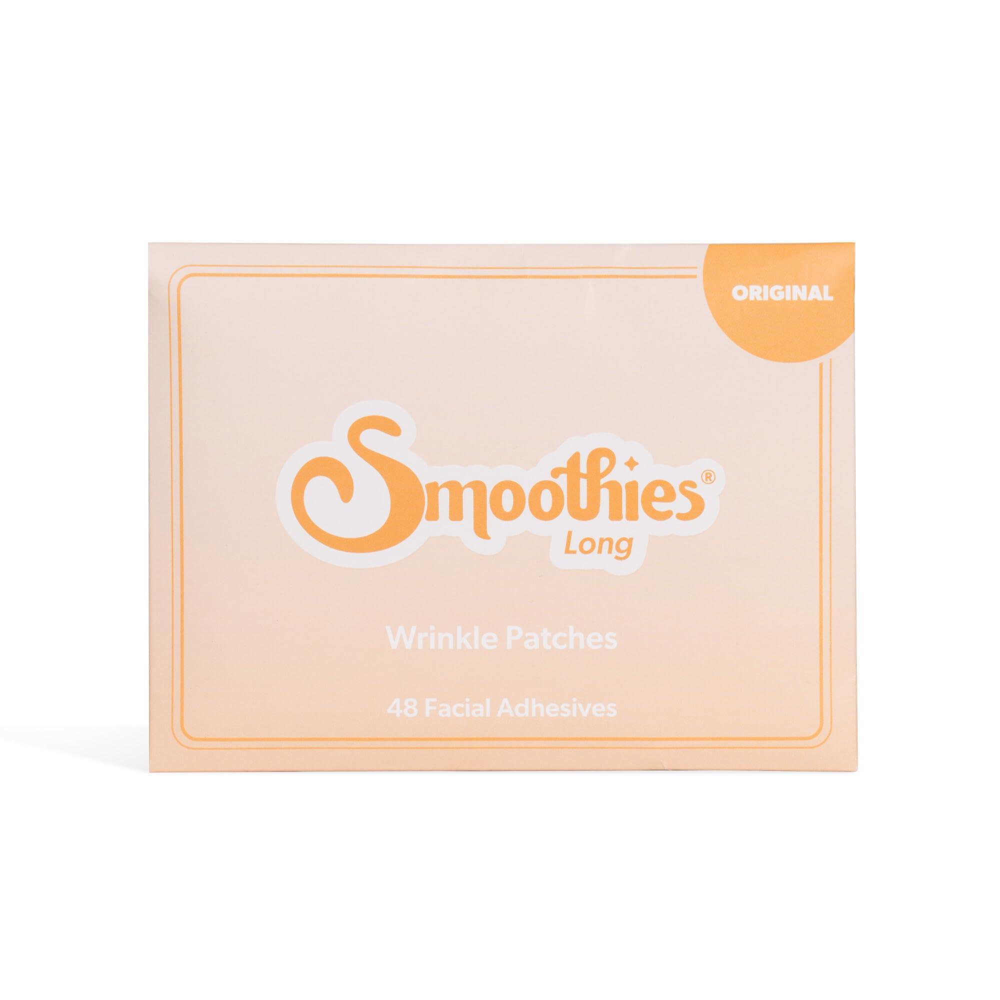 Smoothies patches on bedside table and pillow illustrating nighttime routine convenience