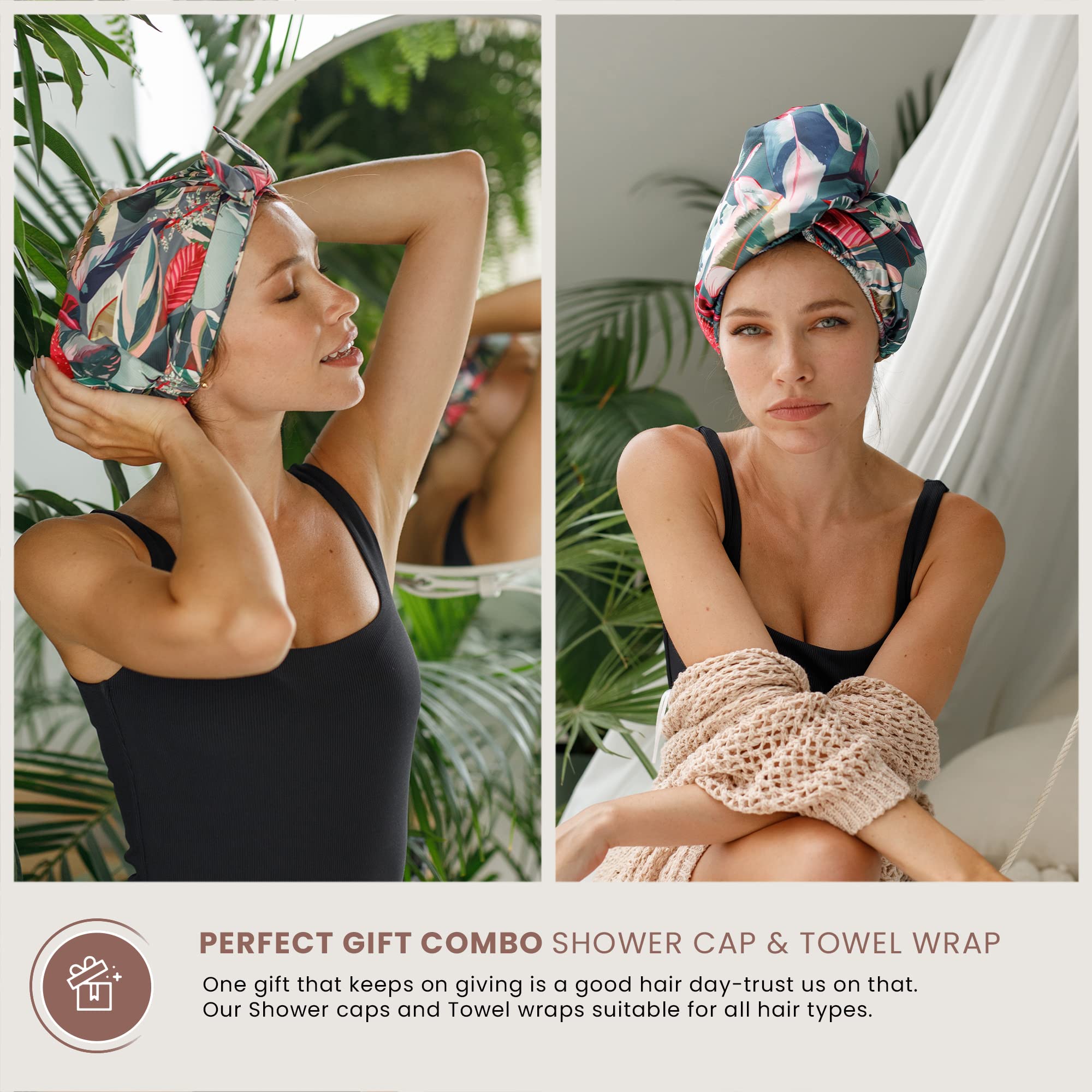 SMPL OBJECTS on model with long hair demonstrating full coverage benefit