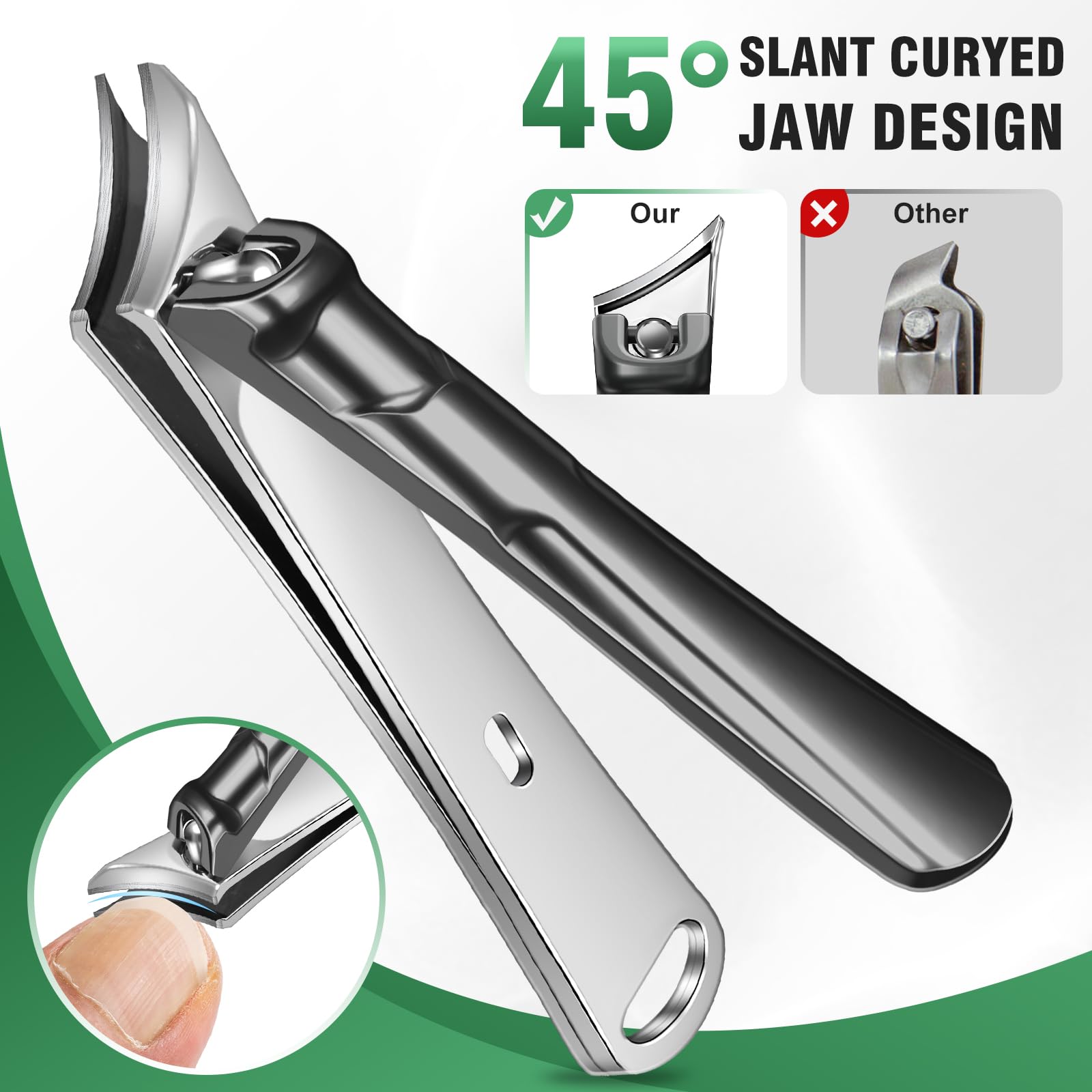 SMZHealing nail lifter and ingrown file detail for safer relief