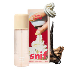Snif front bottle shot showing clean packaging and size benefit