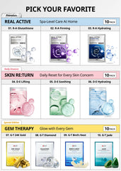 SNP close-up of cellulose sheet texture delivering fast serum absorption