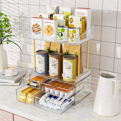 SNSLXH drawer close-up highlighting smooth slide rails and easy-access benefit
