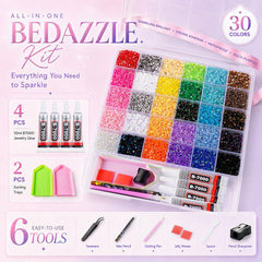 SOANNY tools and four B7000 glue tubes displayed for precise gem placement