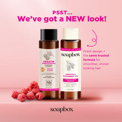 Soapbox label closeup highlighting ingredient list and brand trust
