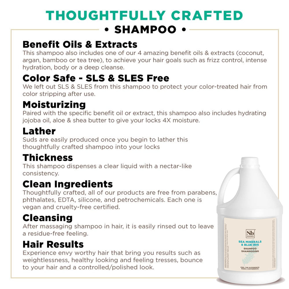 Salon stylist dispensing Soapbox shampoo showing efficiency and volume use