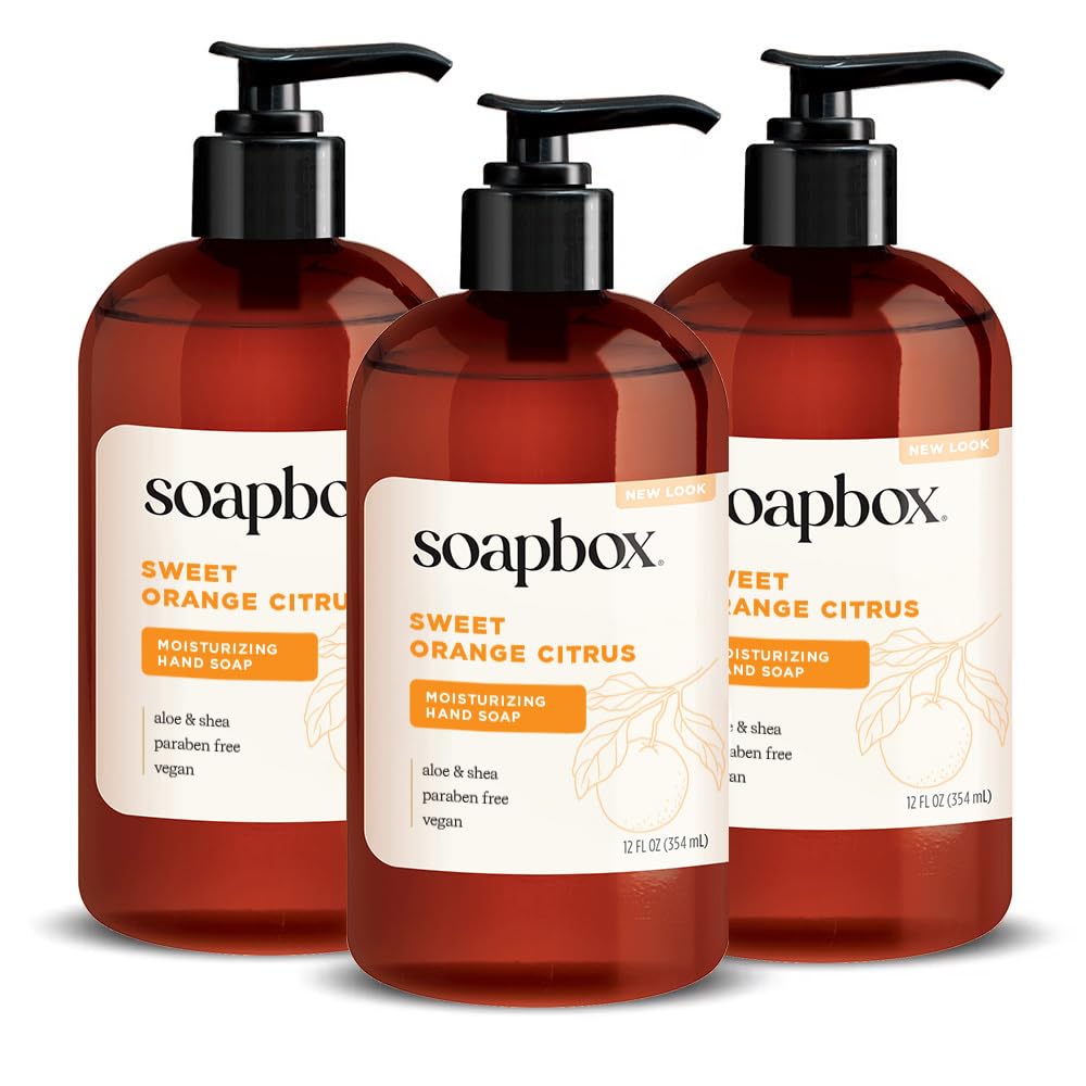 Soapbox front packaging showing product and refreshing benefit