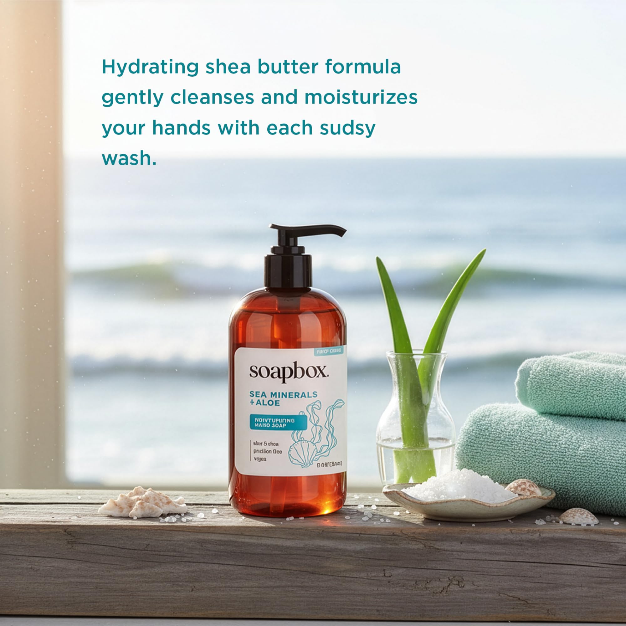 Soapbox lather texture detail demonstrating rich foam and moisturizing feel
