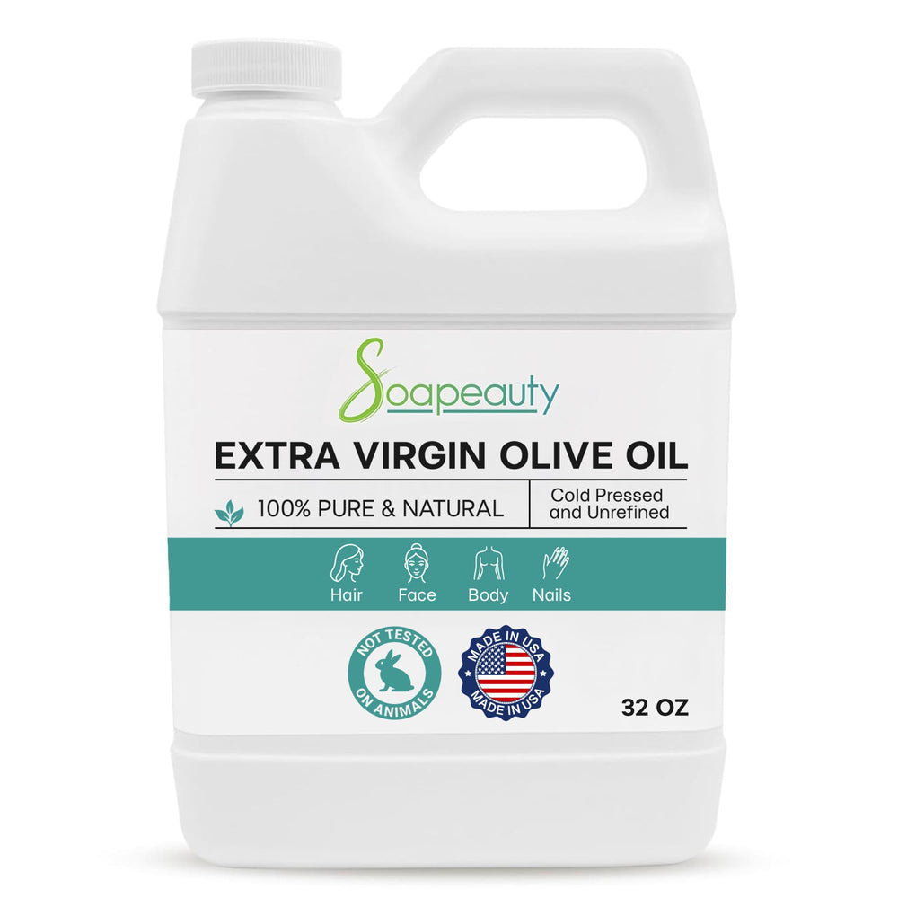 Soapeauty front label on 32 fl oz bottle shows product identity and clarity