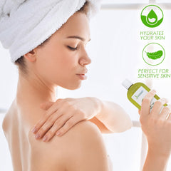 Soapeauty applied to hair as conditioning treatment for softness