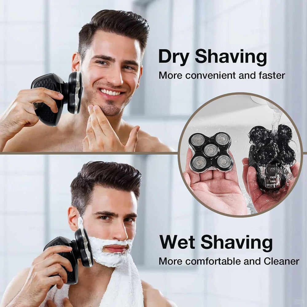 Sodaer replacement heads staged in bathroom setting, ready to replace worn blades for consistent shaves
