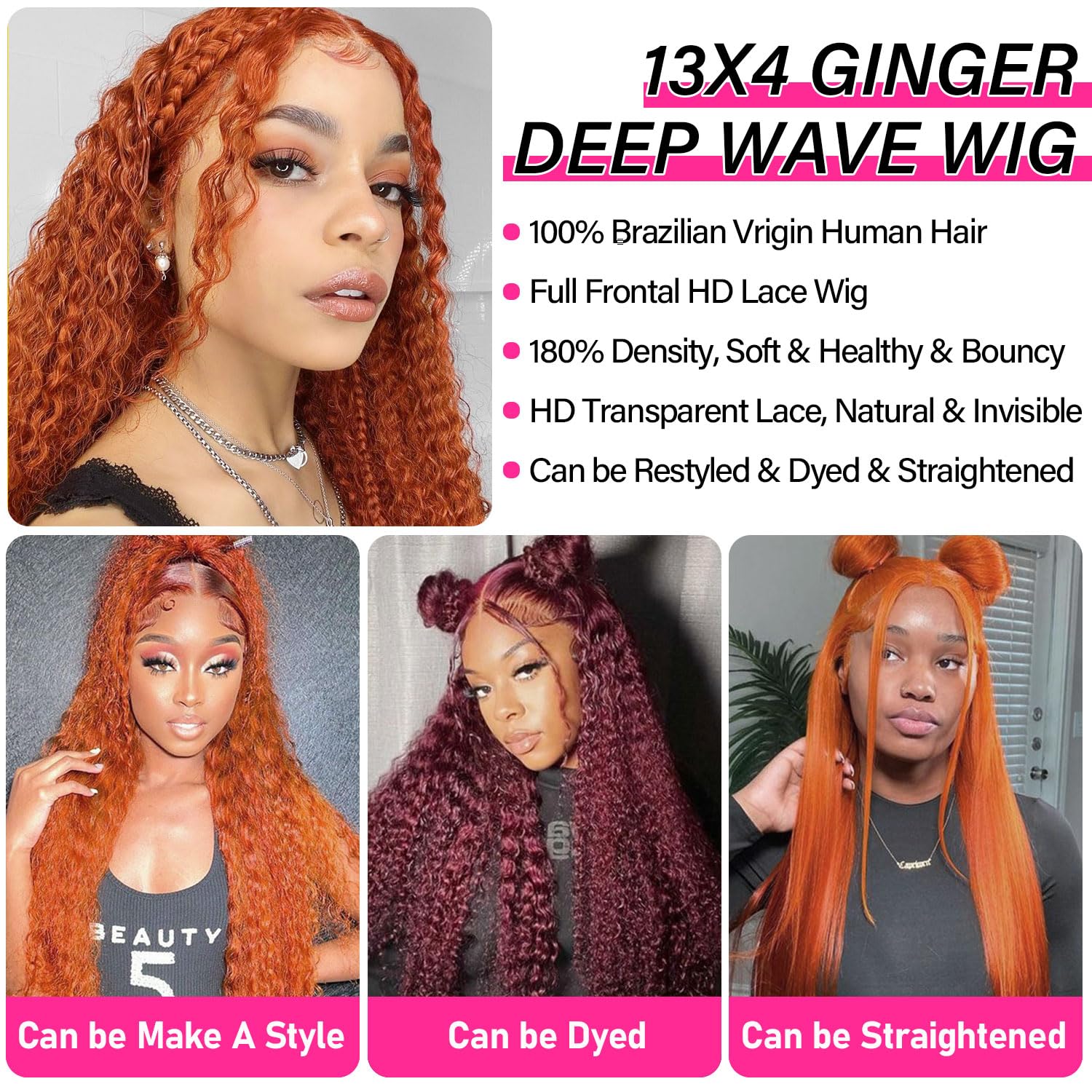 SOEZ deep wave texture close-up showing curl definition and low-tangle benefit