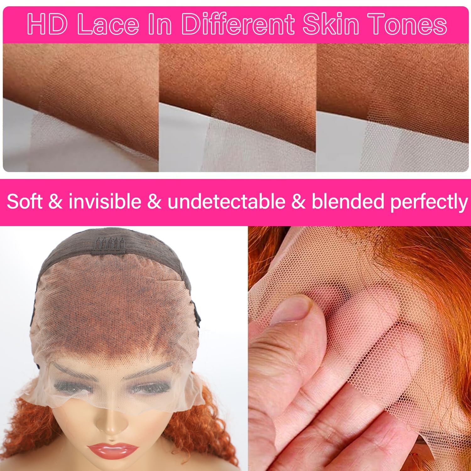 SOEZ styling in use showing wig worn and styled for real-life versatility benefit