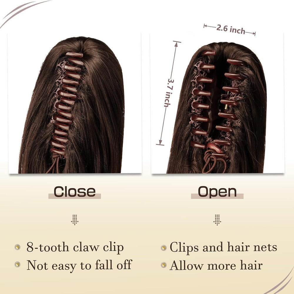 SOFEIYAN claw clip detail demonstrating secure, comfortable attachment