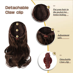 SOFEIYAN claw clip attachment detail, illustrates secure comfortable hold
