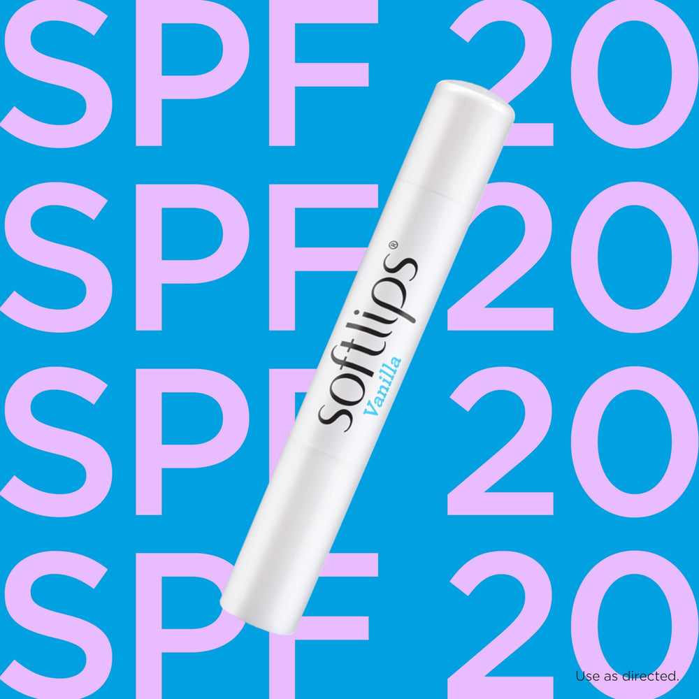 SoftLips in-hand scale displaying slim tube for pocket convenience