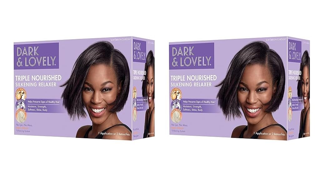 SoftSheen-Carson open kit with conditioner, crème and serum for care