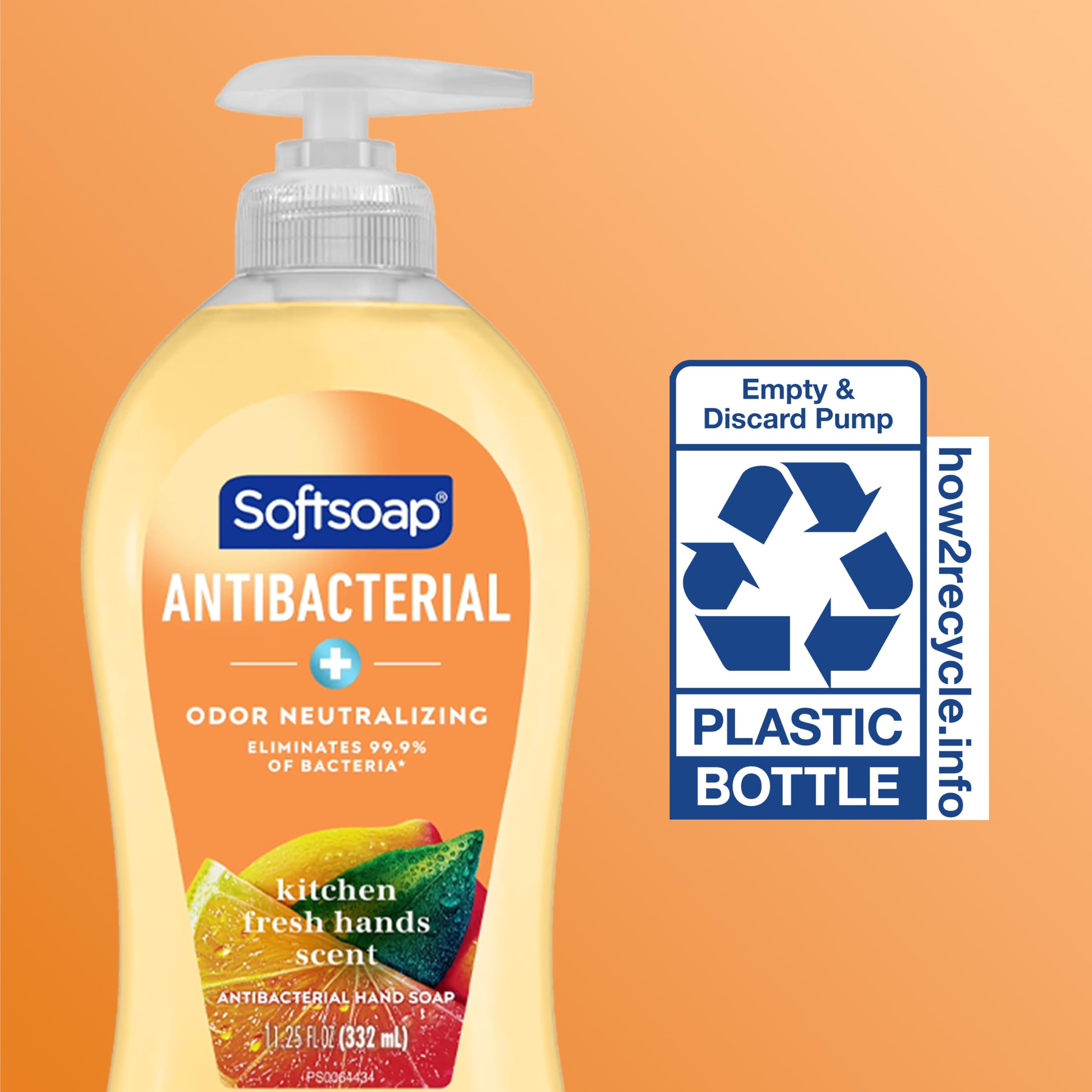 Softsoap bottle on bathroom vanity illustrating everyday use