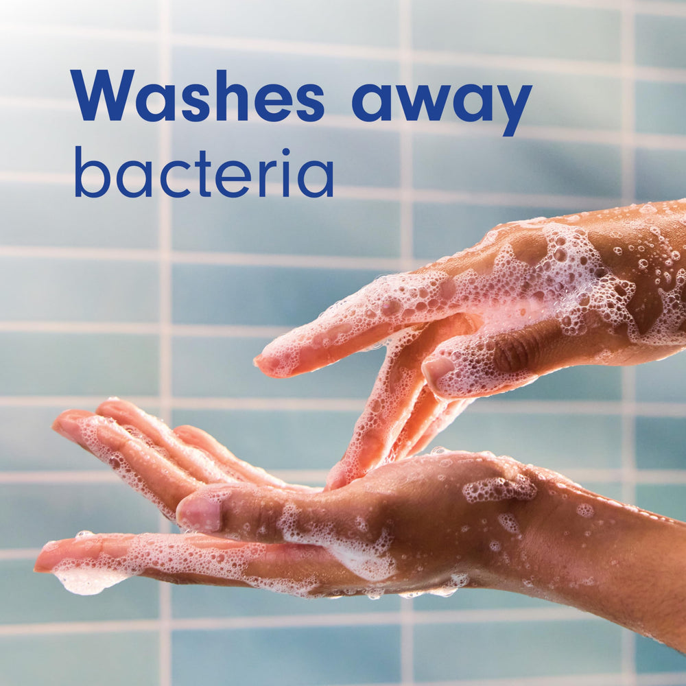 Softsoap soap texture close-up showing moisturizing formula for soft hands