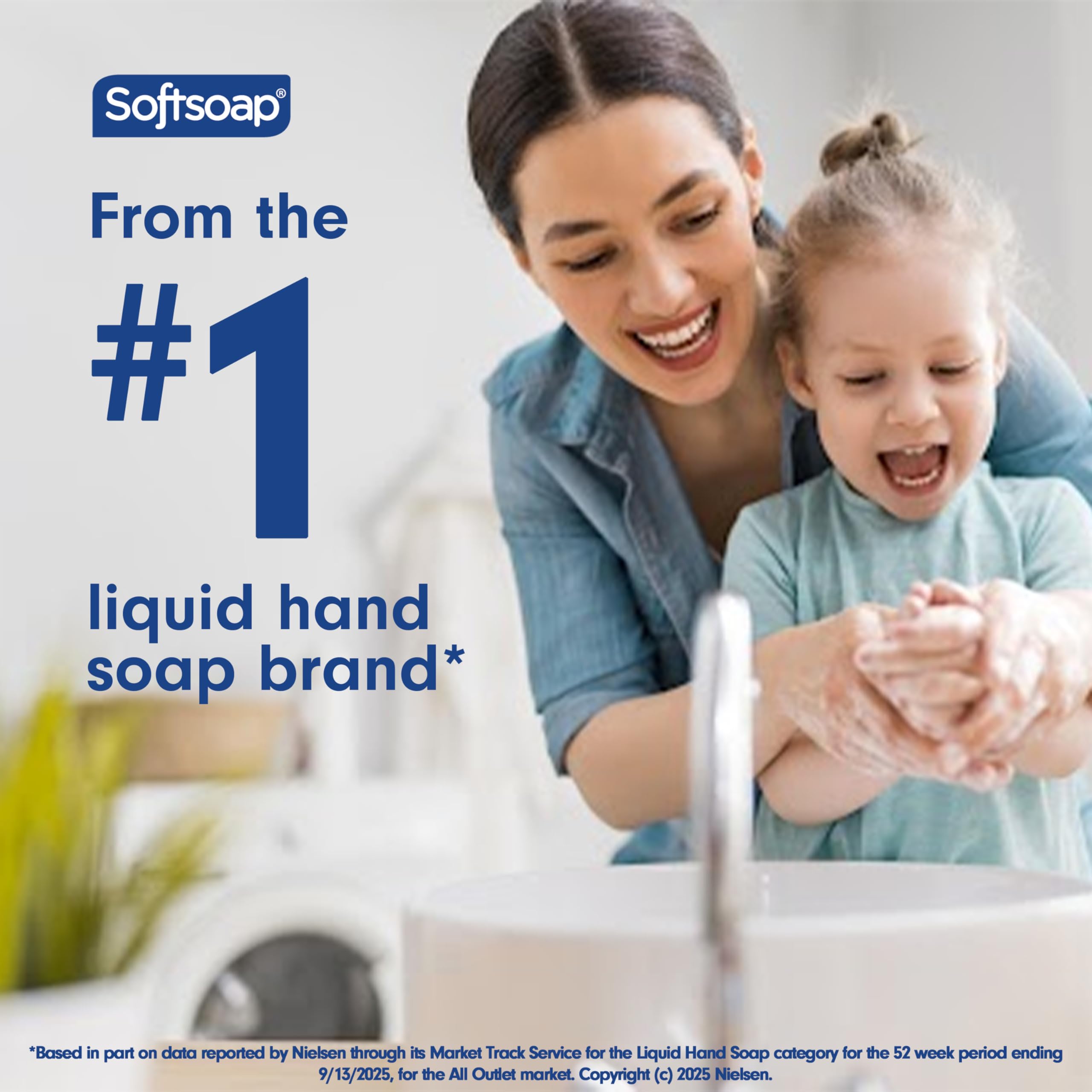 Softsoap on kitchen counter styled to show fresh scent and everyday use