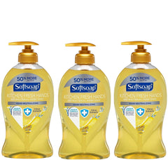 Softsoap front packaging showing citrus scent and effective grease-cutting
