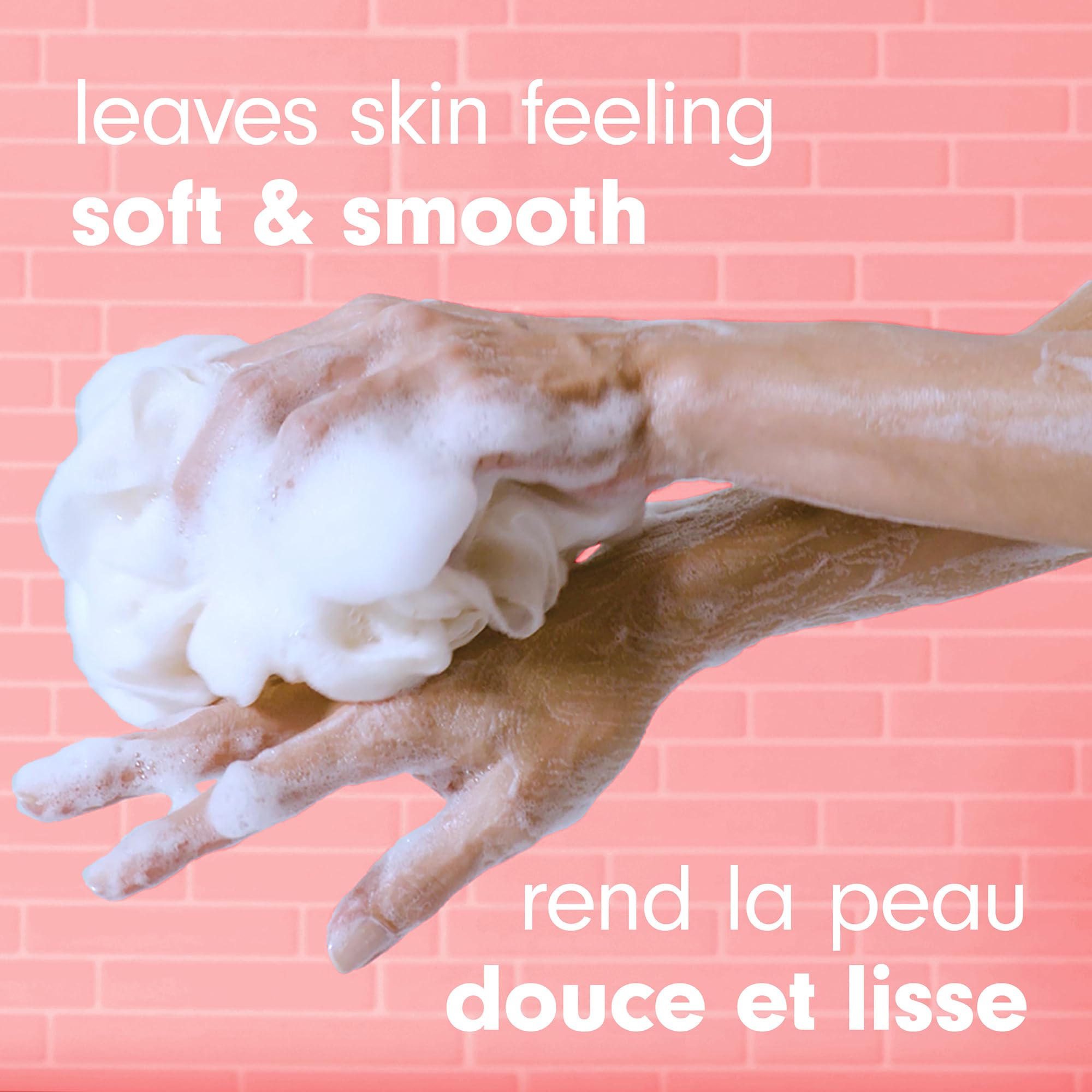Softsoap label detail highlighting ingredients and dermatologist-tested reassurance