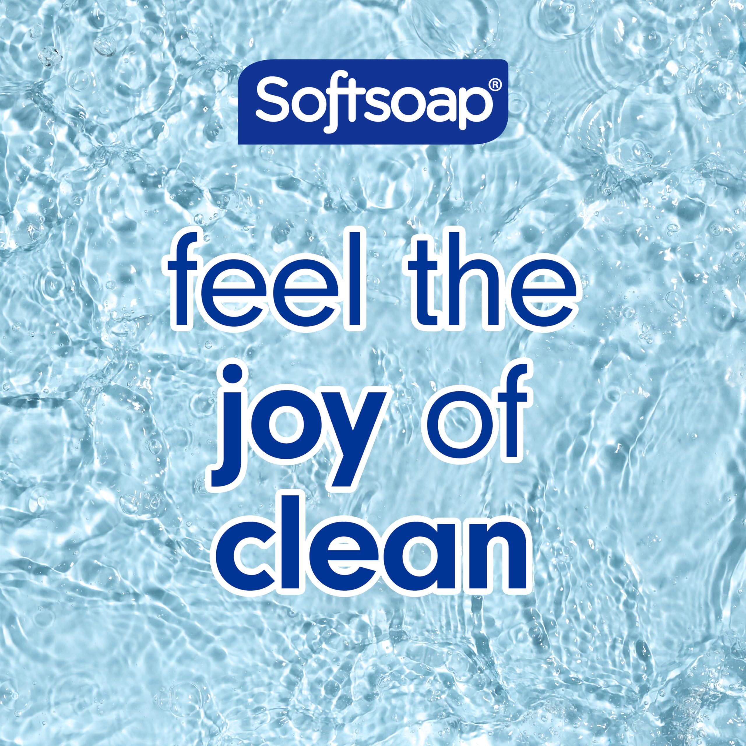 Softsoap moisture beads macro shot showing beadlets that release shea benefits