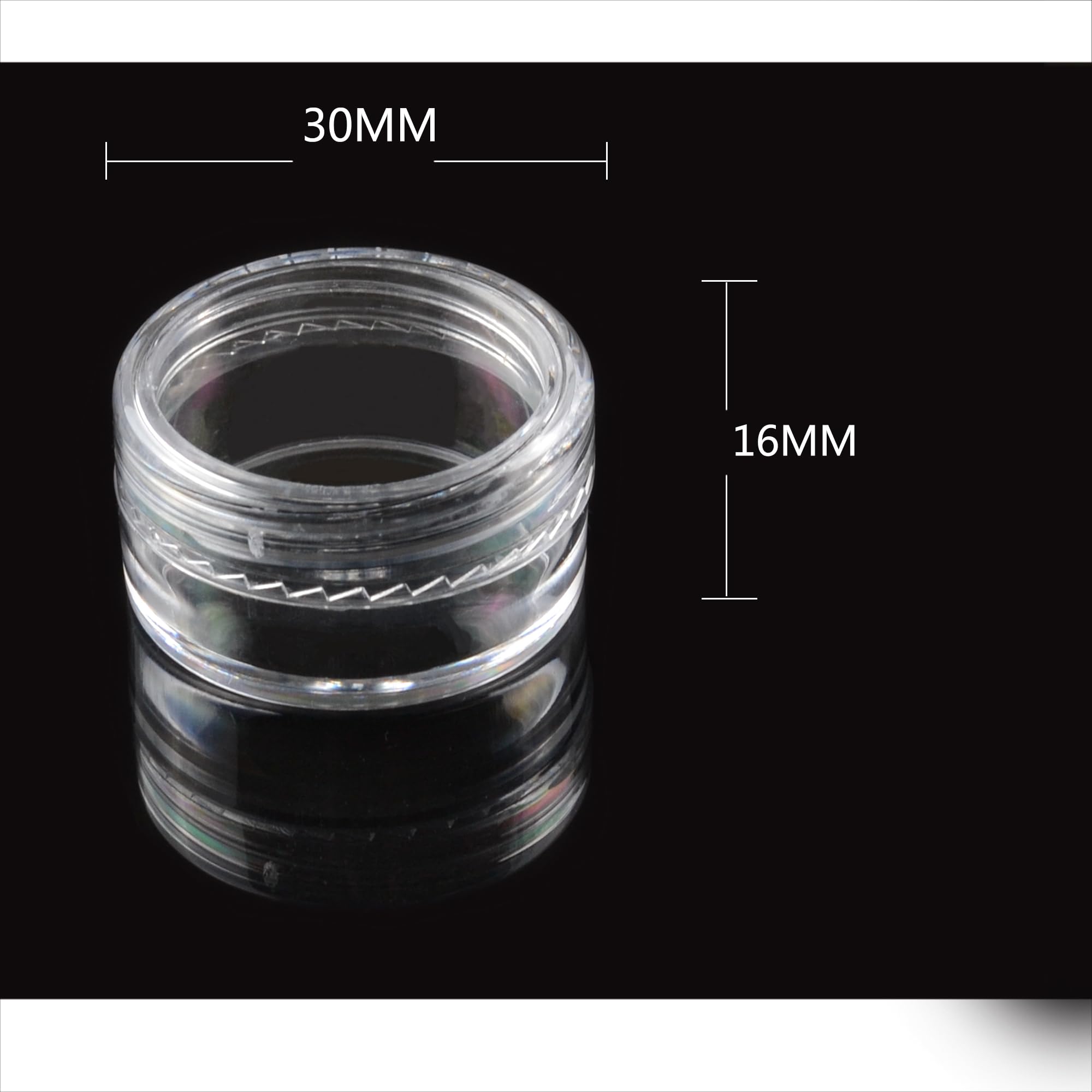 SOGOO jars in a makeup sampling kit for professional presentation