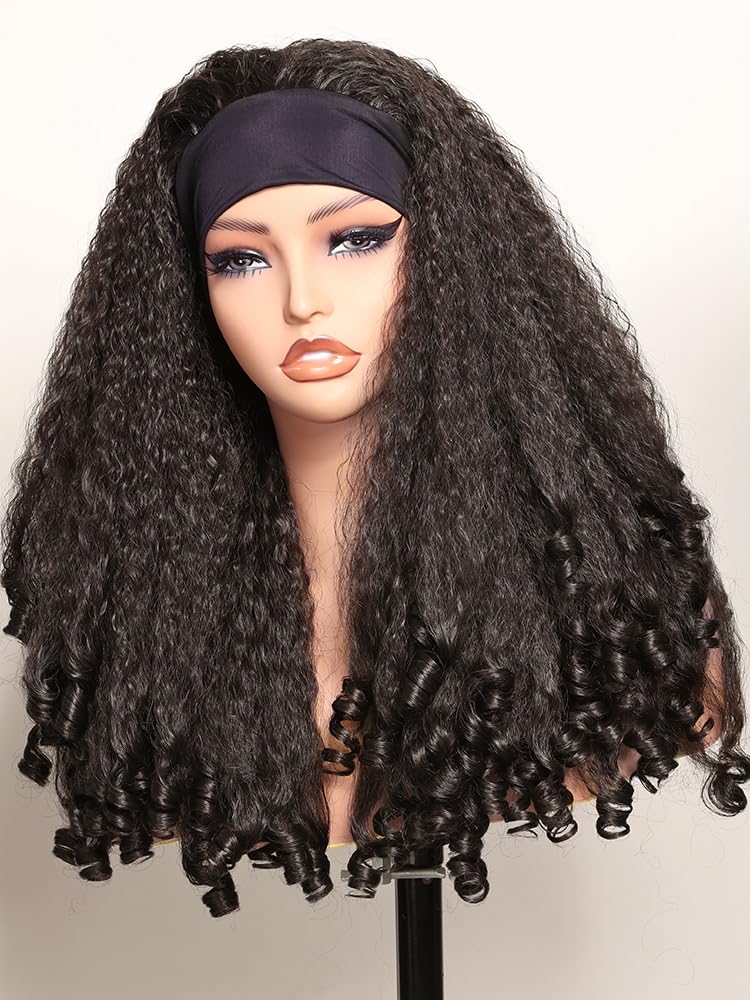SOKU front view showing full wig and packaging, instant volume benefit
