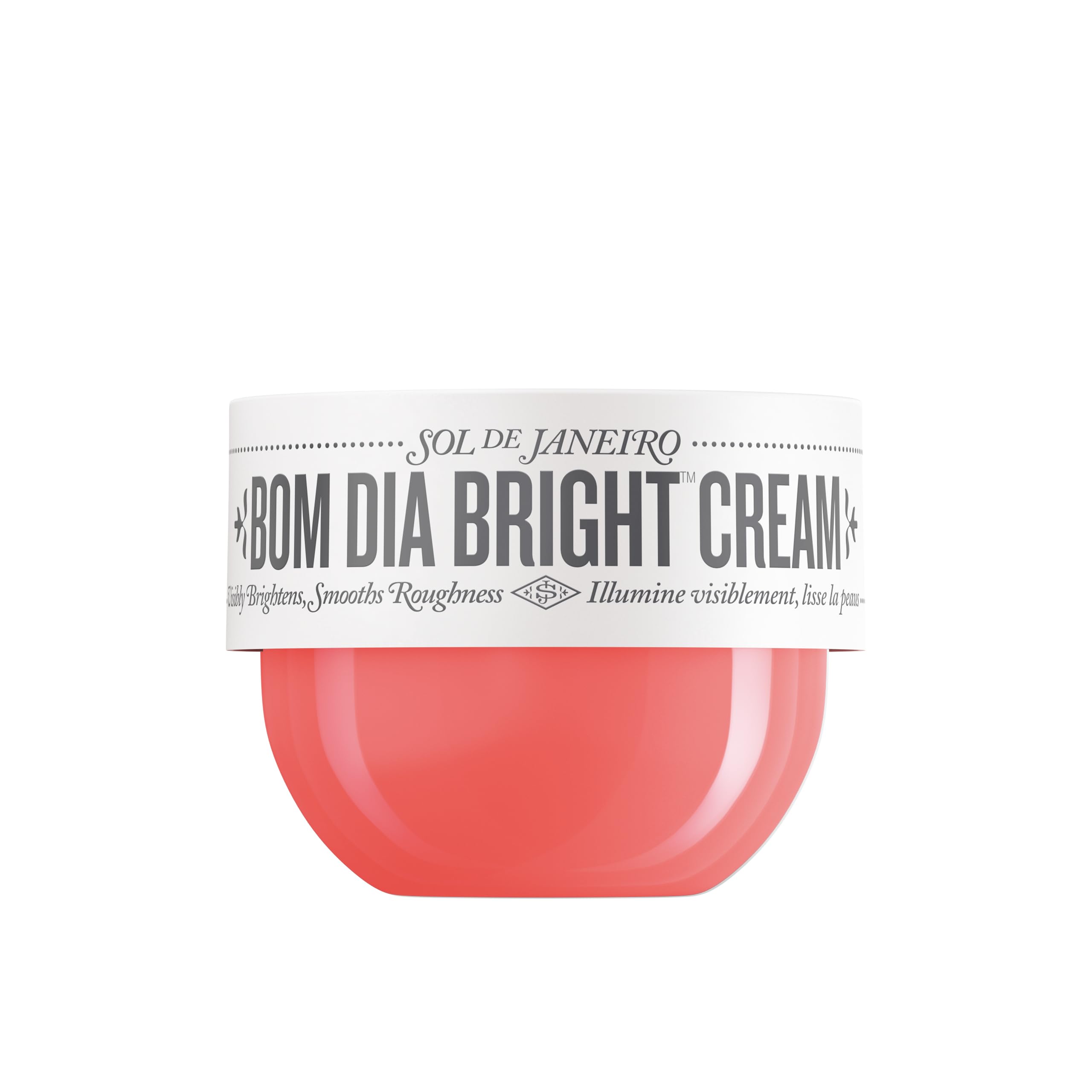 Sol de Janeiro front packaging showing product and benefit of brightening