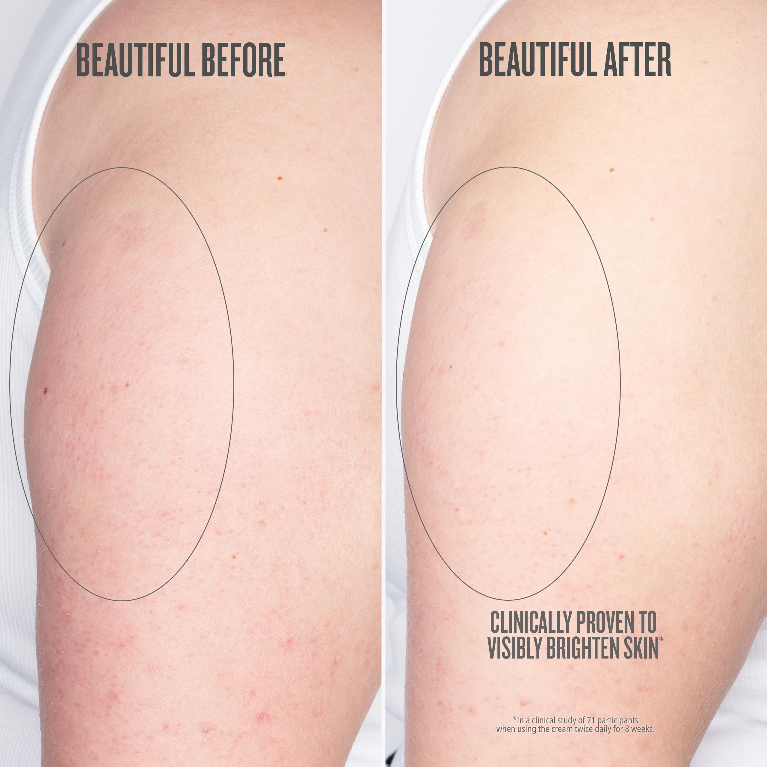 Sol de Janeiro applying cream to leg for softer skin benefit