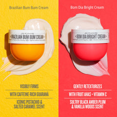 Sol de Janeiro Brazilian Bum Bum cream texture close-up shows fast absorption