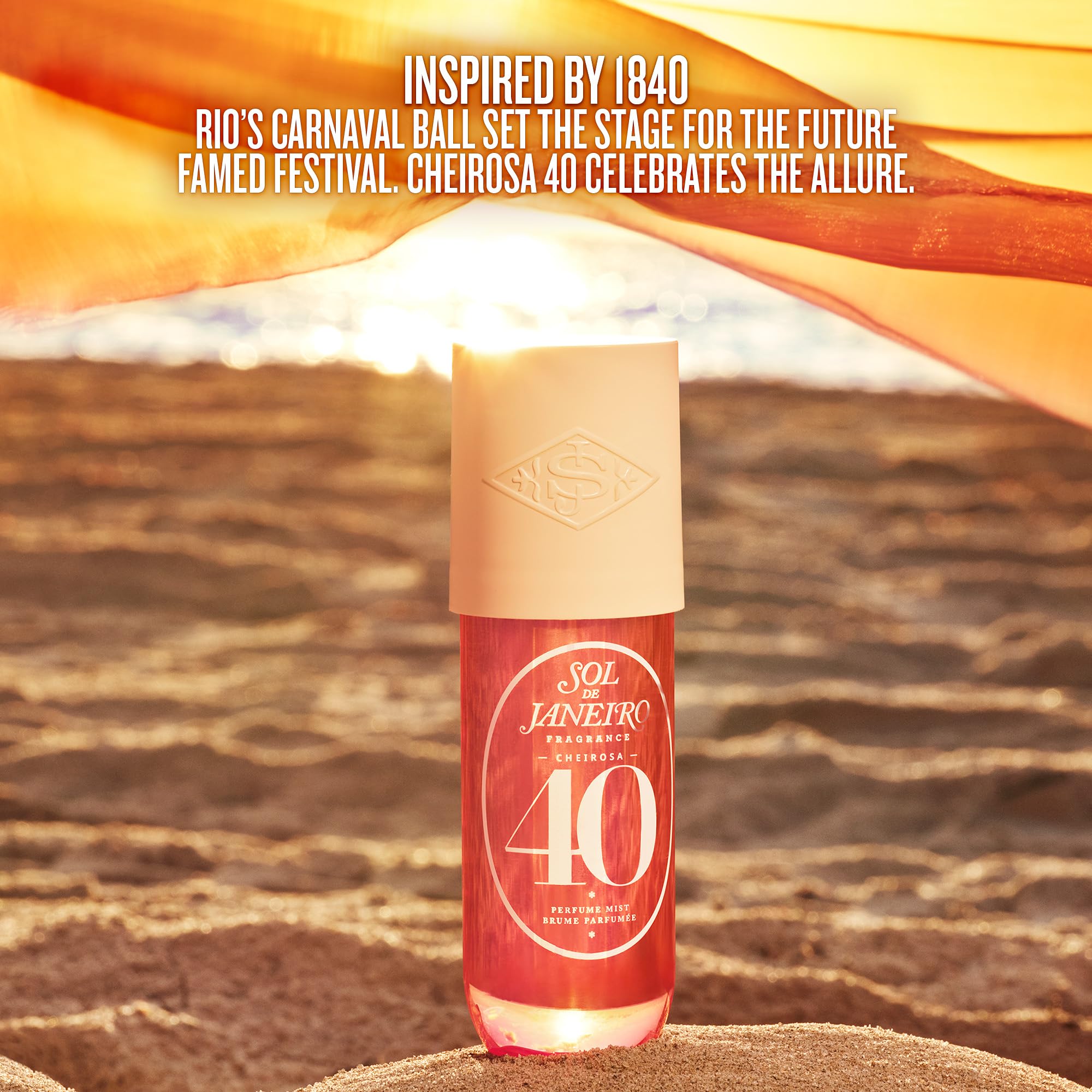 Sol de Janeiro hair spritz in use demonstrating fragrance longevity