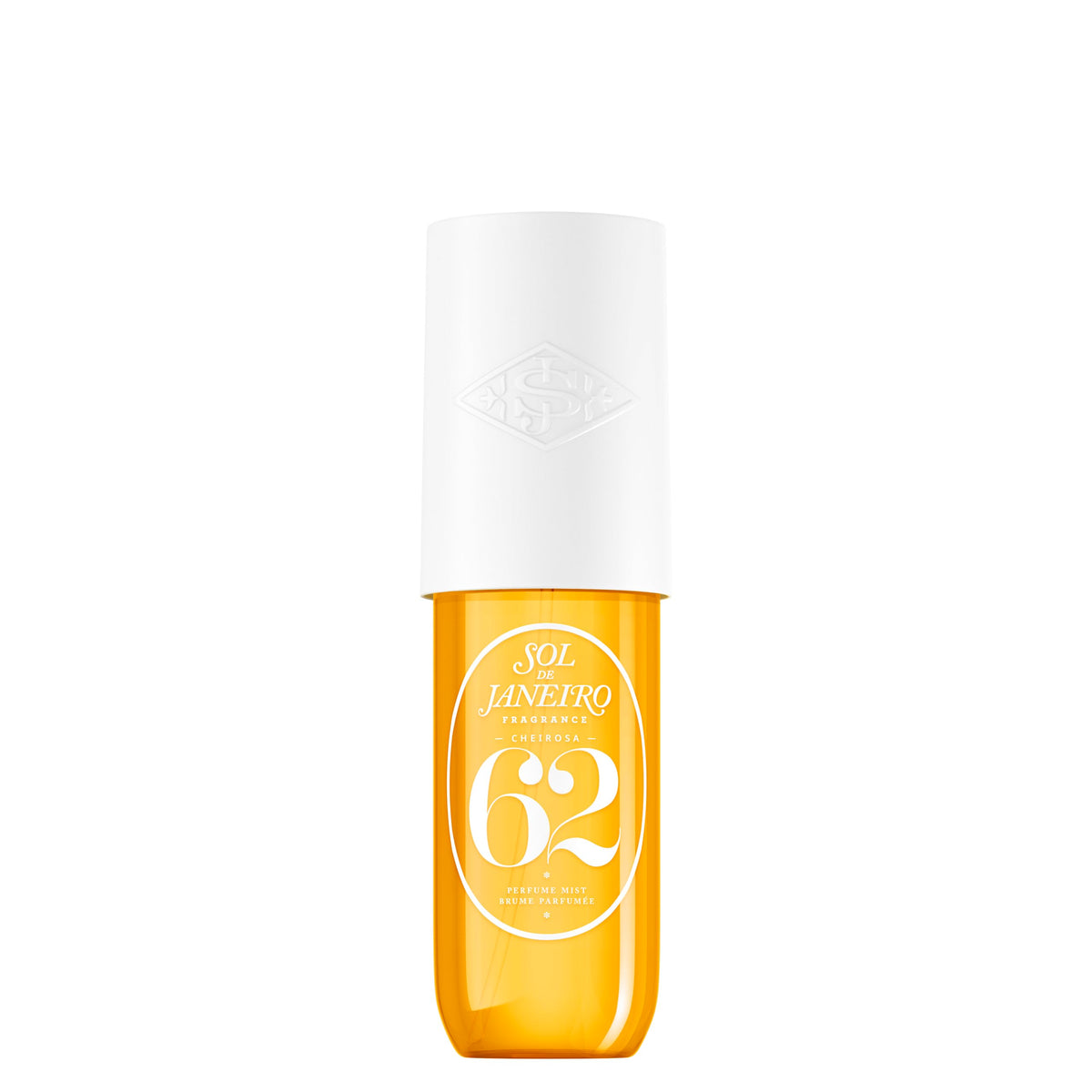 Sol de Janeiro bottle front showing signature branding and scent