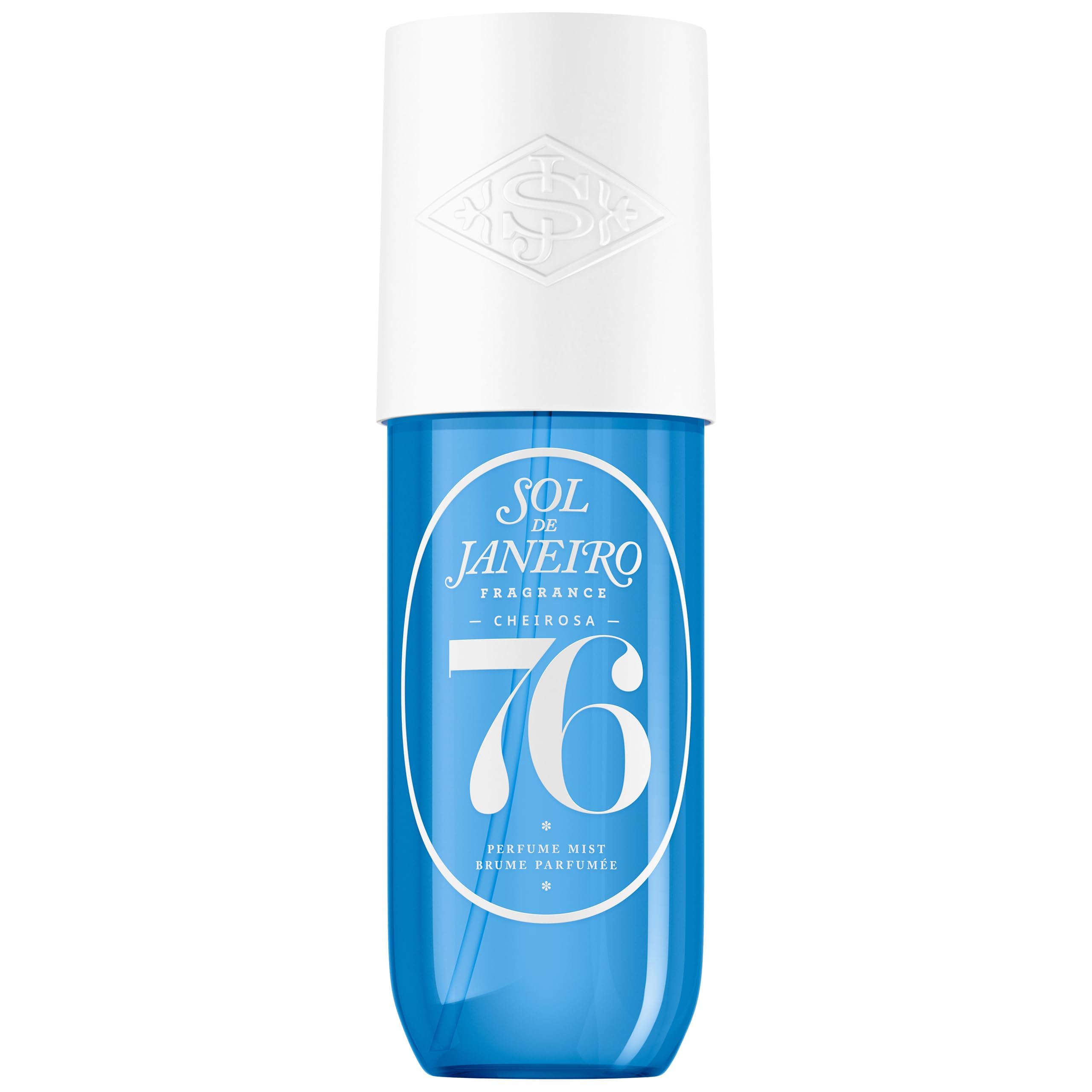 Sol de Janeiro front bottle showing Cheirosa 76 and volume for easy identification