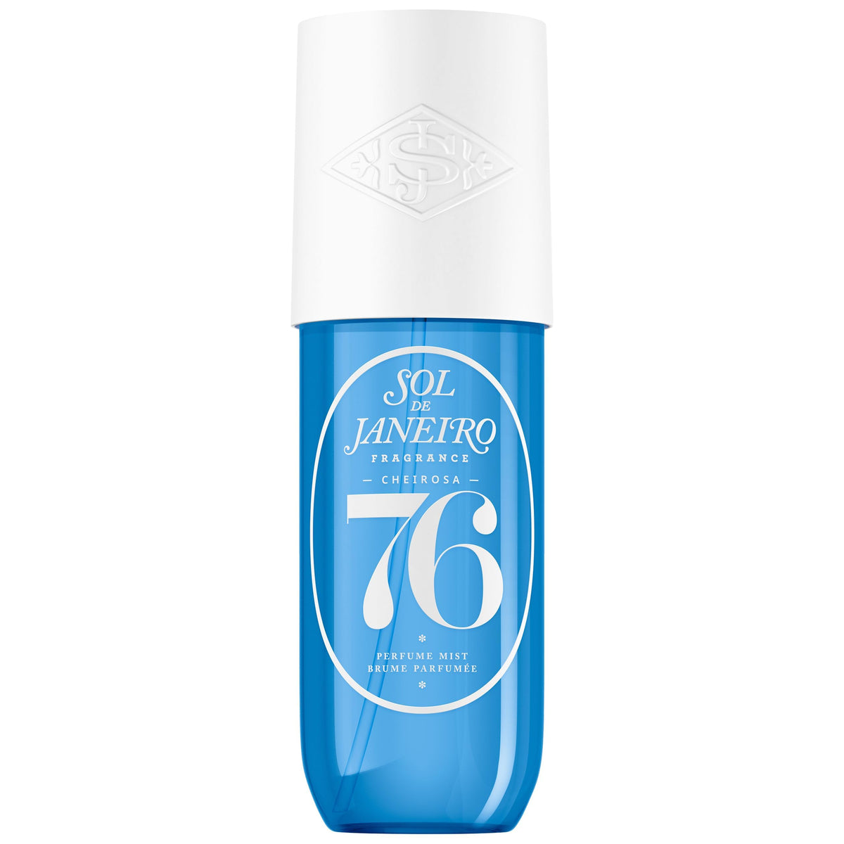 Sol de Janeiro front bottle showing Cheirosa 76 and volume for easy identification
