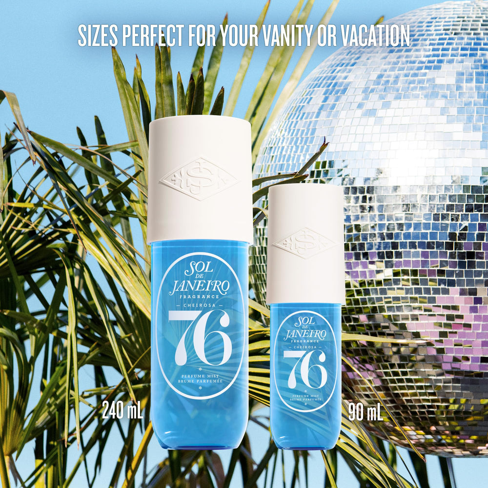 Sol de Janeiro label close-up revealing fragrance family and product details clearly