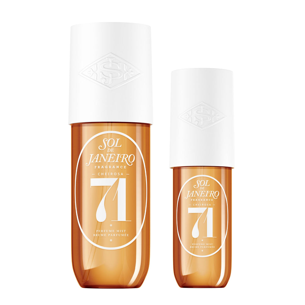 Sol de Janeiro bundle front packaging showing both bottles and travel convenience