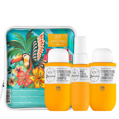 Sol de Janeiro conditioner pump detail highlighting smoothing and bond-repair benefit