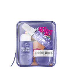 Sol de Janeiro front packaging showing the travel-ready trio and brand indulgence