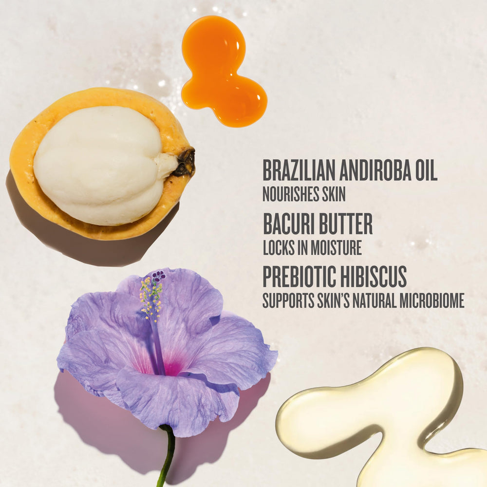 Sol de Janeiro oil-to-foam texture close-up showing nourishing lather